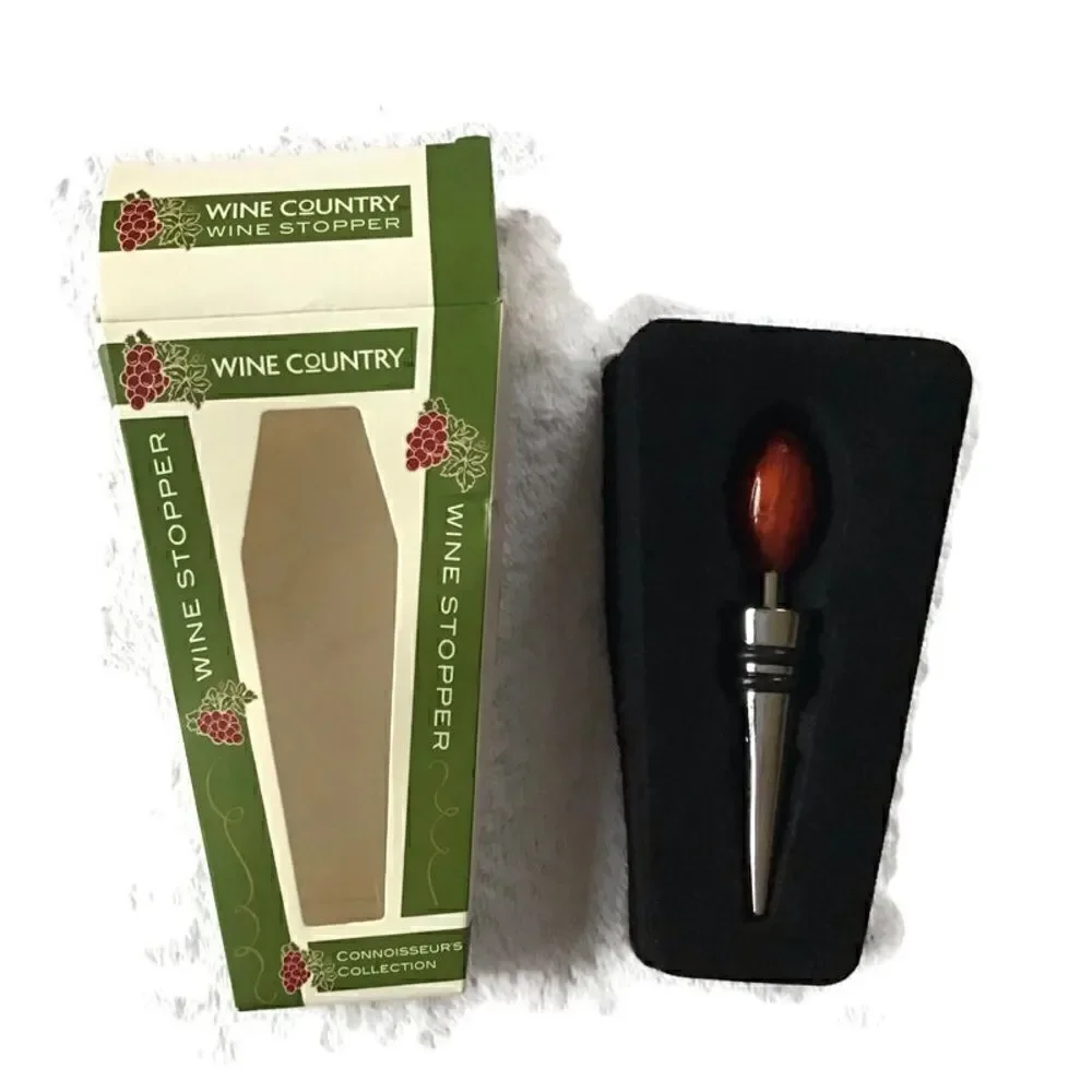 Wine Country Wood Wine Stopper